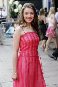 Sarah Bolger at the London premiere of "Stormbreaker."
