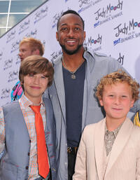 Garrett Ryan, Jaleel White and Parris Mosteller at the California premiere of "Judy Moody And The NOT Bummer Summer."
