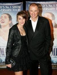 Bella Westaway and Simon Westaway at the premiere of "Mamma Mia!"
