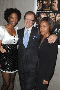 Karimah Westbrook, Bill Haney and Nicole Beharie at the premiere of "American Violet."