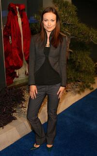 Olivia Wilde at the Alexander McQueen Store Opening.