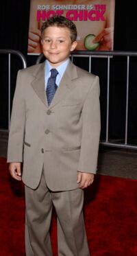 Matt Weinberg at the premiere of "The Hot Chick."