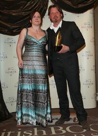 Olivia and Charley Boorman at the Galaxy British Book Awards.