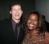 Kevin Earley and Lillias White at the party following the Actor's Fund S.T.A.G.E. Too Tribute: Hooray for Love.