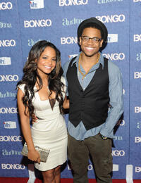 Christina Milian and Tristan Wilds at the launch of Audrina Patridge's new VH1 reality show "Audrina" in California.
