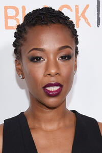 Samira Wiley at the 'Orange Is The New Black' premiere at SVA Theater.