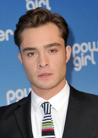 Ed Westwick at the Germany premiere of "Powder Girl."