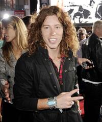 Shaun White at the premiere of "X Games 3D: The Movie."