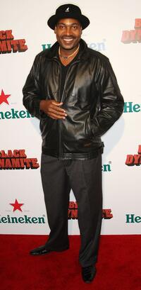 Mykelti Williamson at the premiere of "Black Dynamite."