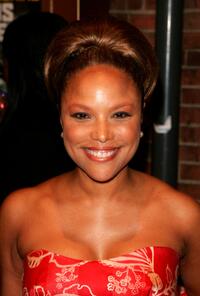 Lynn Whitfield at the opening night of the Broadway play "Julius Caesar."