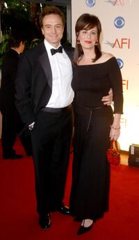 Bradley Whitford and Jane Kaczmarek at the American Film Institutes AFI Awards 2001.
