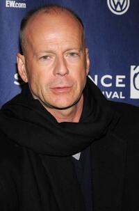 Bruce Willis at the 2008 Sundance Film Festival premiere of "What Just Happened?".