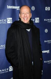 Bruce Willis at the 2008 Sundance Film Festival premiere of "What Just Happened?".