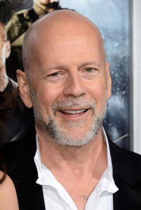 Bruce Willis at the California premiere of "G.I. Joe: Retaliation."