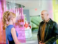Rosamund Pike and Bruce Willis in "Surrogates."