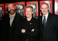 Jack Willis, William Sadler and Colm Feore at the after party for the play opening of "Julius Caesar."