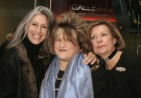 Deborah Nadoolman Landis, Julie Weiss and Barbara Bundy at the Art of Motion Picture Costume Design Exhibition.