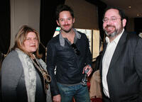 Julie Weiss, Scott Cooper and Michael Barker at the Robert Duvall Hand And Footprint Reception in California.
