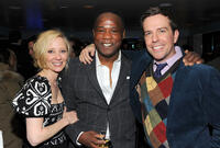 Anne Heche, Isiah Whitlock, Jr. and Ed Helms at the Cedar Rapids party in Utah.