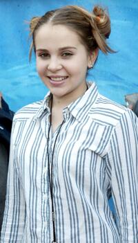 Mae Whitman at the California premiere of "Treasure Planet."