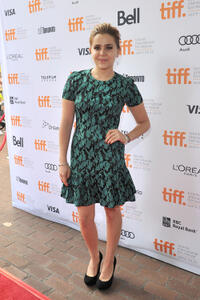 Mae Whitman at the premiere of "The Perks of Being a Wallflower" during the 2012 Toronto International Film Festival in Canada.