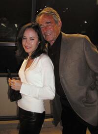 Julia Whitman and Stuart Whitman at the after party of "Original Sin."