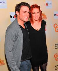 Micah Alberti and Rumer Willis at the HFPA Salute To Young Hollywood Party.