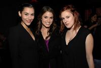Nikki Reed, Guest and Rumer Willis at the HFPA Salute To Young Hollywood Party.