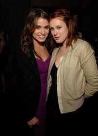 Nikki Reed and Rumer Willis at the HFPA Salute To Young Hollywood Party.