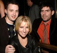 Eddie Kaye Thomas, Ari Graynor and Chris Weitz at the after party of the premiere of "The Golden Compass."