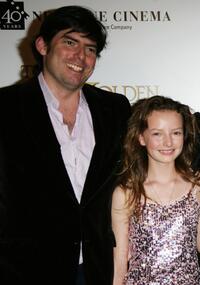 Chris Weitz and Dakota Blue at the photocall of "Golden Compass" during the 60th International Cannes Film Festival.