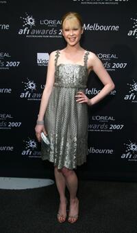 Emma Booth at the L'Oreal Paris 2007 AFI Industry Awards.