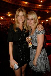 Emma Booth and Guest at the 2008 Movie Extra FilmInk Awards.