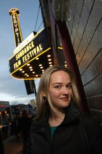 Jess Weixler at the screening of "I Knew It Was You."