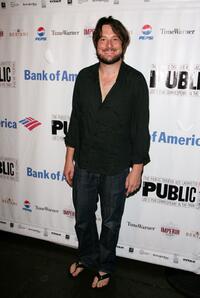 Christopher Evan Welch at the after party of the opening night of "Romeo and Juliet."