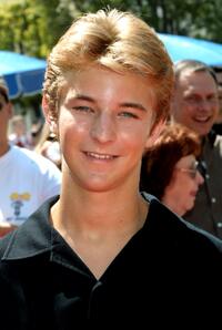Michael Welch at the premiere of "Hey Arnold."