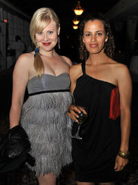 Kristin Booth and Athena Karkanis at the Opening Night party of 2009 Toronto International Film Festival in Canada. 
