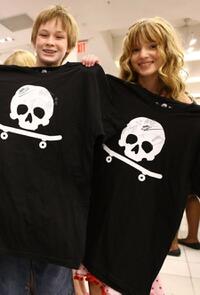 Austin Williams and Bella Thorne at the D CODED Launch Event.