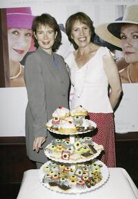 Celia Imrie and Penelope Wilton at the Electric Cinema to promote "Calendar Girls."