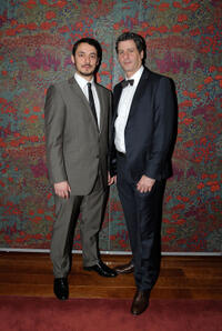 Stephen Pucci and Gary Wilmes at the after party of Broadway opening night of the "Chinglish."