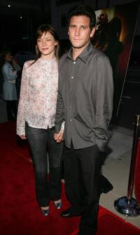 Amy Smart and Branden Williams at the premiere of "Crash."