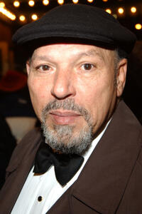 August Wilson at the opening of "The Gem of the Ocean" in New York City.