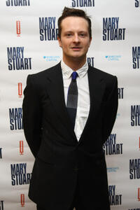 Chandler Williams at the opening night of "Mary Stuart."