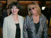 Penny Marshall and Cindy Williams at the Entertainment Tonight Celebrates The Emmy Awards With Glamour "A Night of Glamour on Sunset."