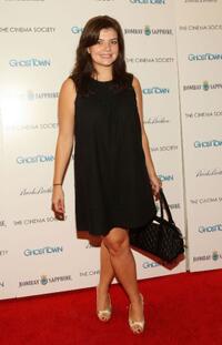 Casey Wilson at the Cinema Society & Brooks Brothers Host A Screening Of "Ghost Town."