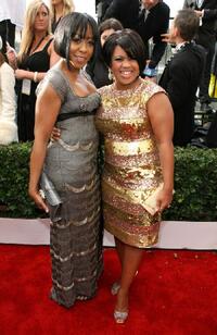 Tichina Arnold and Chandra Wilson at the 14th annual Screen Actors Guild awards.