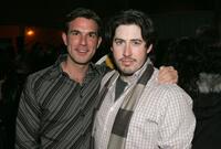 Jeff Witzke and Director Jason Reitman at the premiere of "Thank you for Smoking."