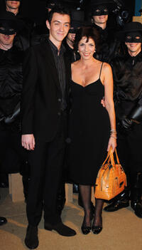 Jules and Elizabeth Bourgine at the Paris premiere of "Zoro."