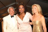 Oprah Winfrey, Ralph Lauren and Ricky Lauren at the CFDA Fashion Awards.