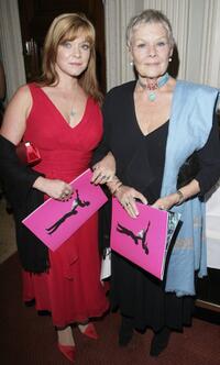 Finty Williams and Judi Dench at the London premiere of "Dirty Dancing: The Classic Story On Stage."